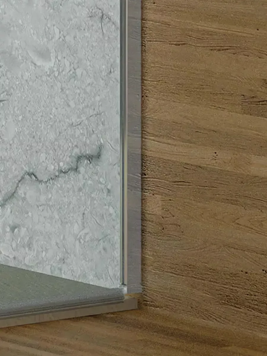 Mampara de ducha cristal fijo 8 mm 200 cm de altura - modelo Screen