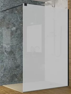 Mampara de ducha cristal fijo 8 mm 200 cm de altura - modelo Screen 2