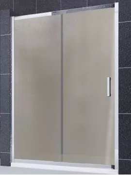 Mampara de ducha frontal 1 fijo con 1 corredera alto 190 cm - modelo Remind