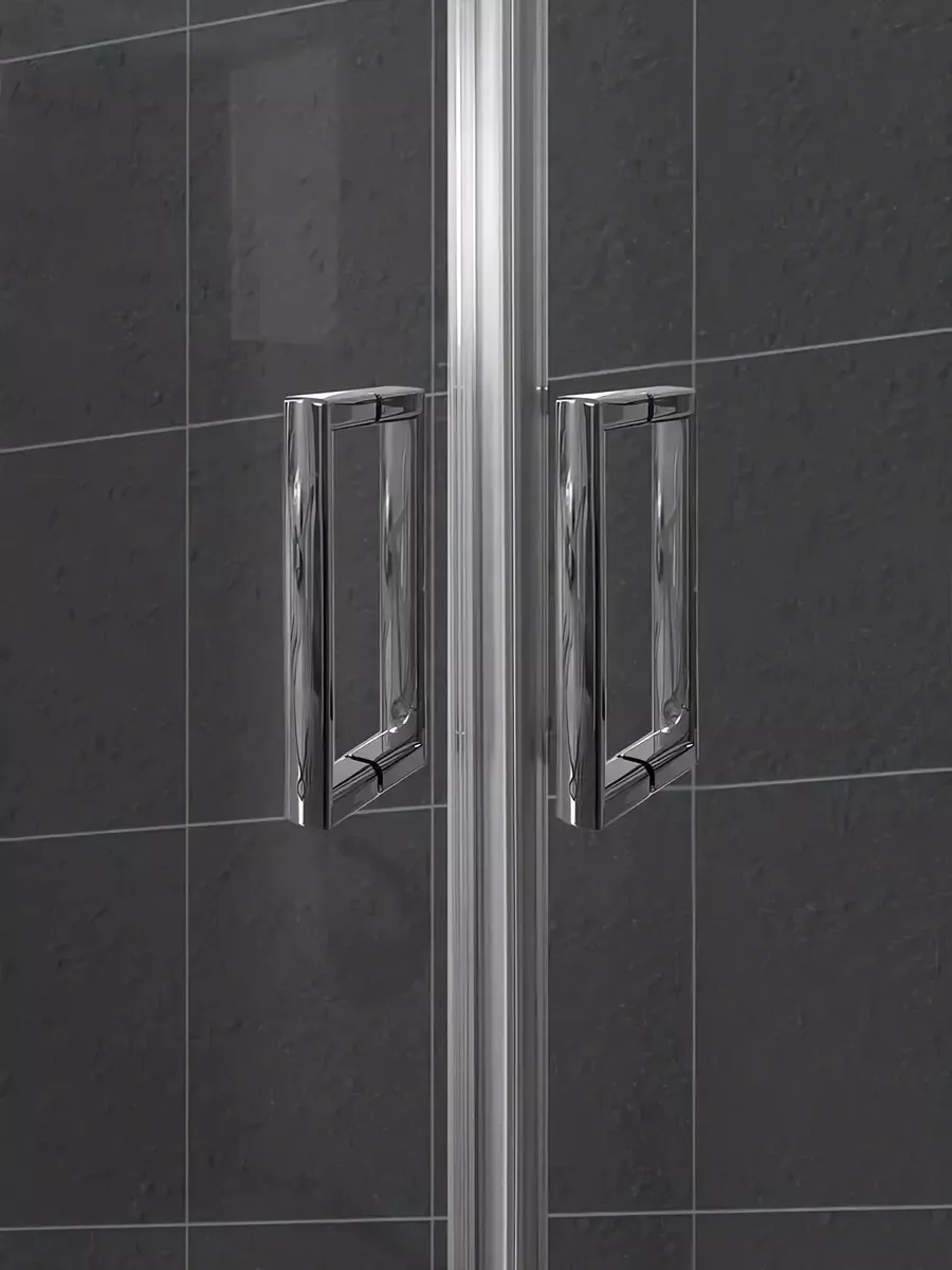 Mampara de ducha frontal 2 fijos con 2 correderas - modelo Remind