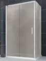 Mampara de ducha frontal 1 fijo con 1 corredera más un lateral fijo New Glass - Serie 3