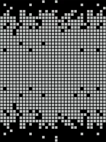 Mampara de ducha 2 fijos con 2 puertas correderas en vértice serigrafía cuadros - modelo Norman