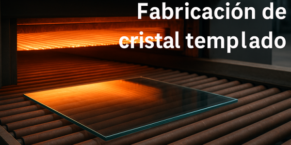 Fabricación de cristal templado